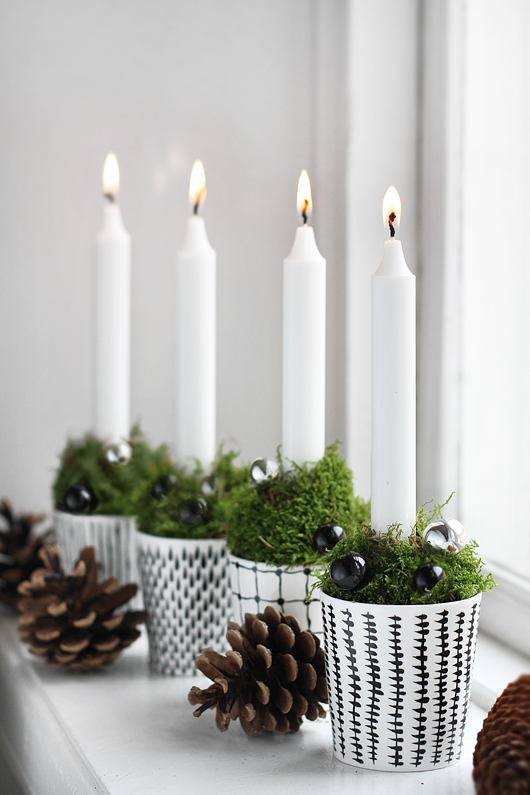 Inspired Christmas {Decorating With Green}