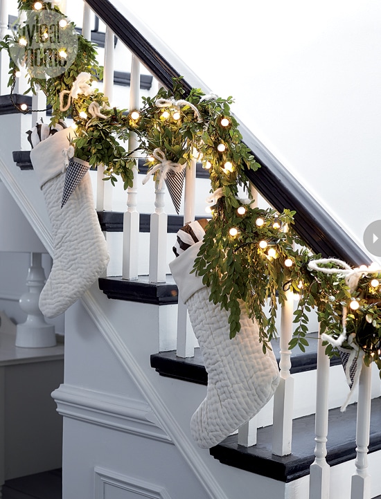 Inspired Christmas {Stairways}