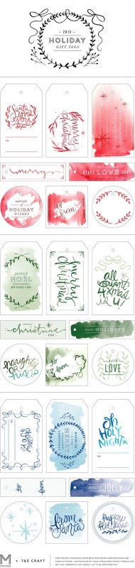 Free Printable Gift Tags - The Inspired Room
