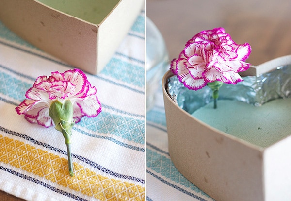 DIY Floral Heart {Valentine's Day Gift Idea}