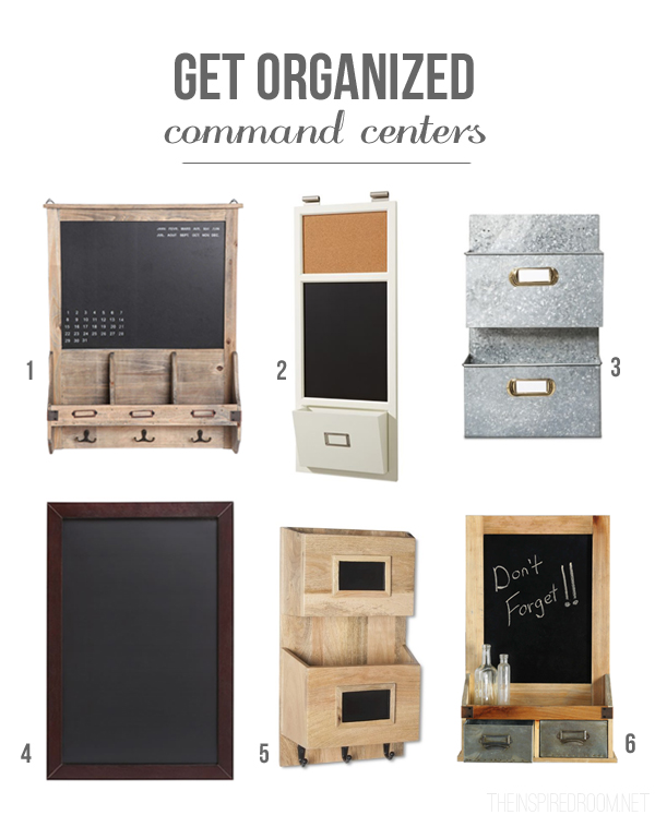 Get Organized: Command Centers