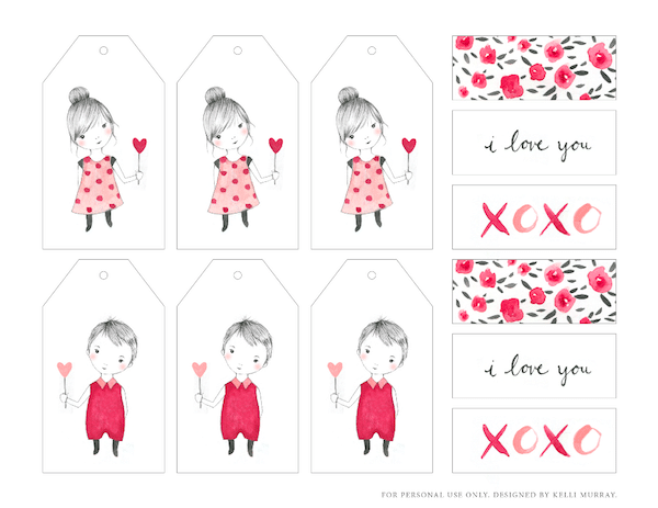 14 Pretty Valentine's Day Printables {Free Downloads!}