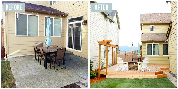 A Small Backyard Renovation and Deck Addition