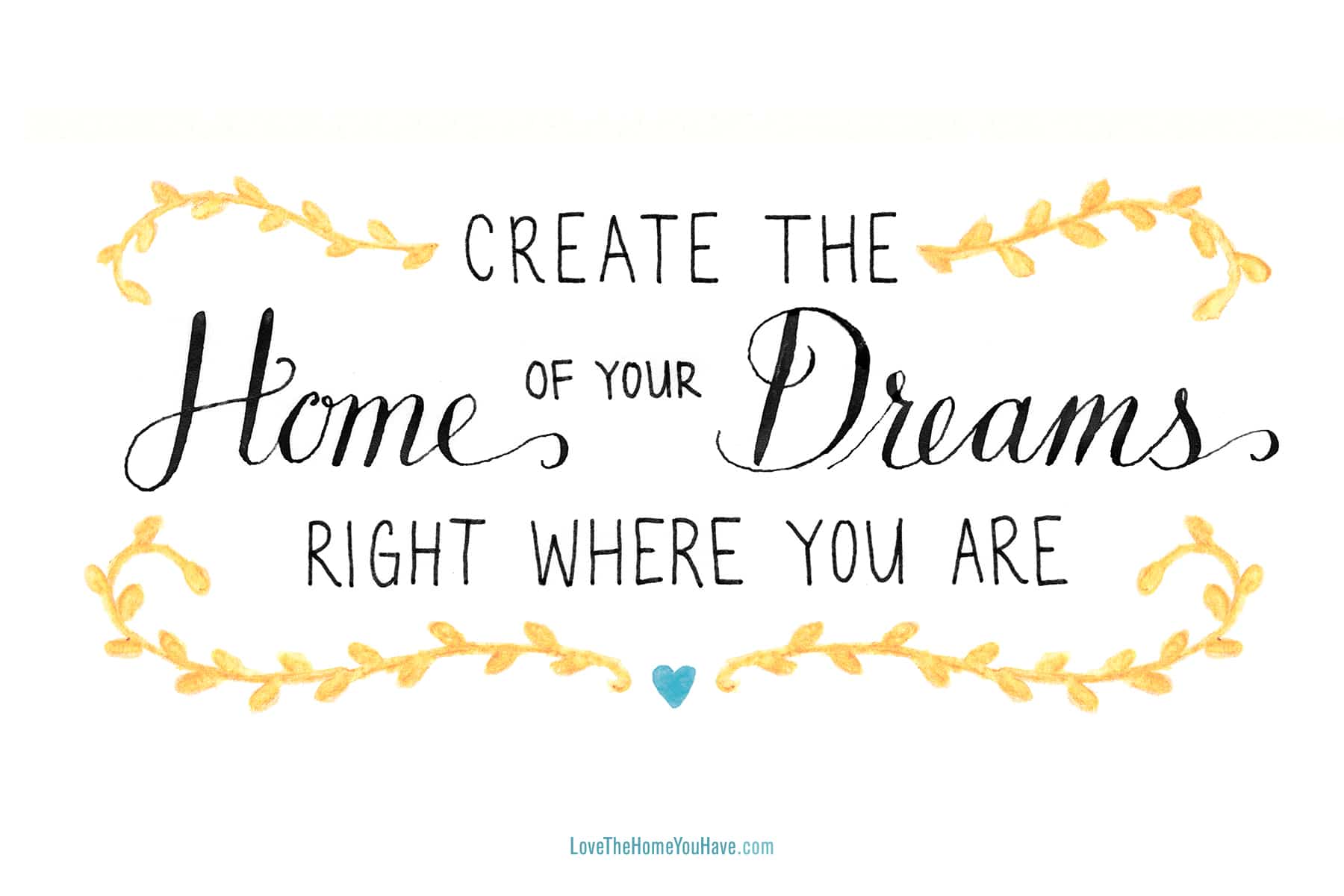 Inspiring Quotes from the book Love the Home You Have – The Inspired Room – lovethehomeyouhave.com #lovethehomeyouhave