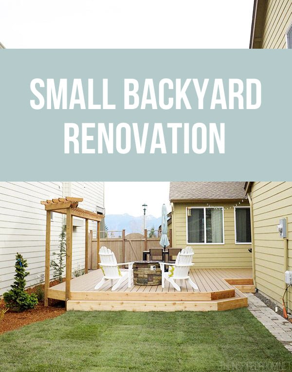 A Small Backyard Renovation and Deck Addition