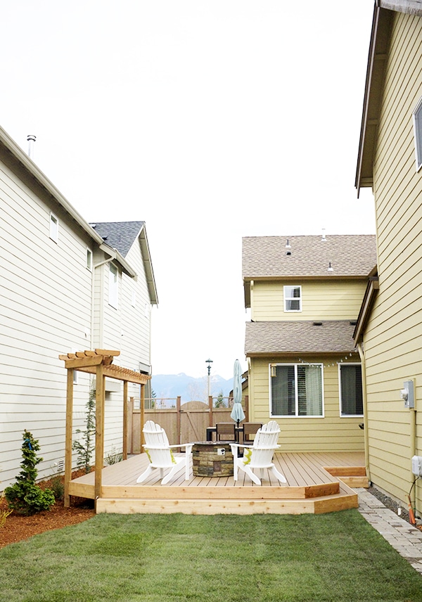 A Small Backyard Renovation and Deck Addition