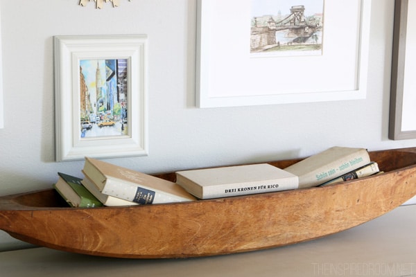 Decorating with an Antique Bowl