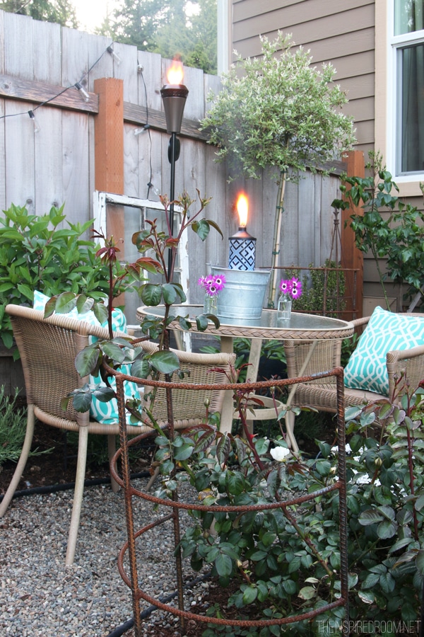 Set the Mood: Small Backyard Party for Two (& Giveaway)