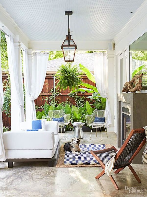 Four Outdoor Rooms {Takeaway Tips}