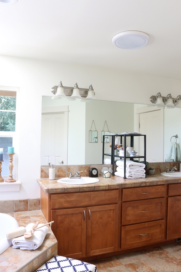 Master Bathroom: A Simple Refresh {update}