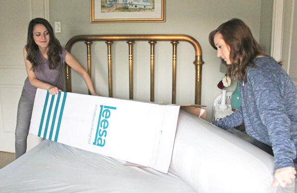 New Mattress for the Guest Room {Townhouse Update}
