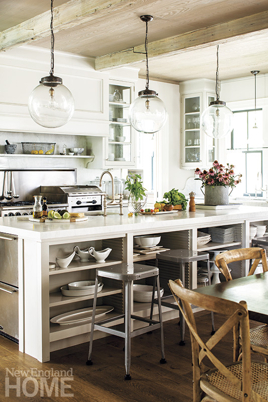 New England Farmhouse Kitchen