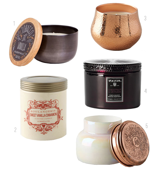 Favorite Scents {Autumn Candles}