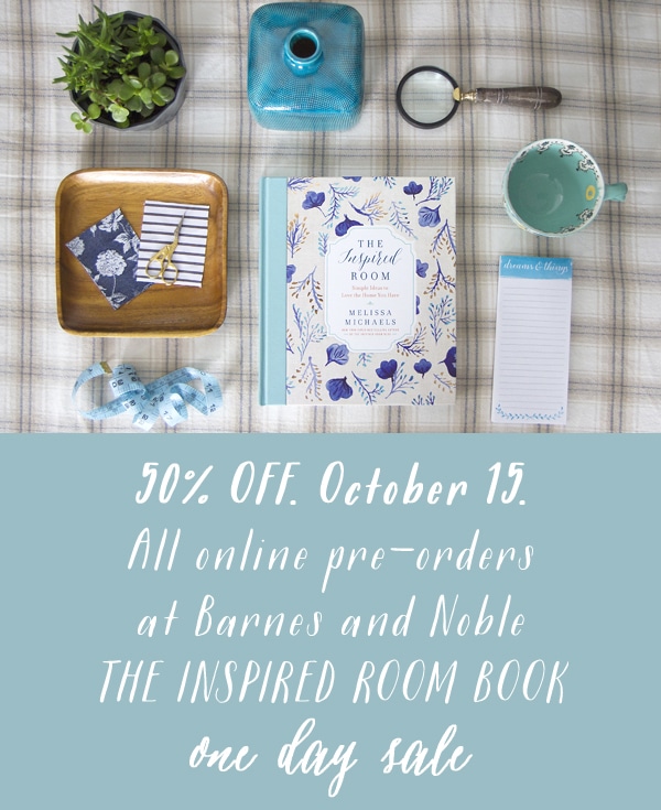 Today: 50% Off The Inspired Room Book at Barnes and Noble
