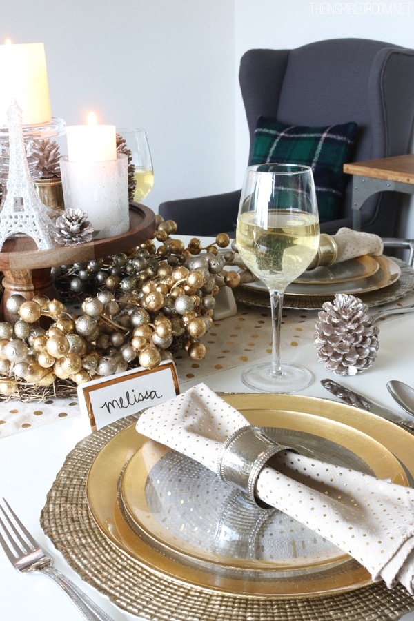 8 Tips for a Cozy Glam Holiday Tablescape - The Inspired Room