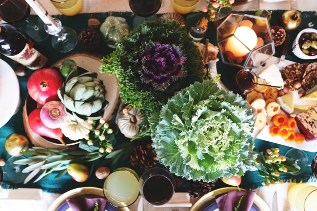 Organic Thanksgiving Tablescape {and video!}