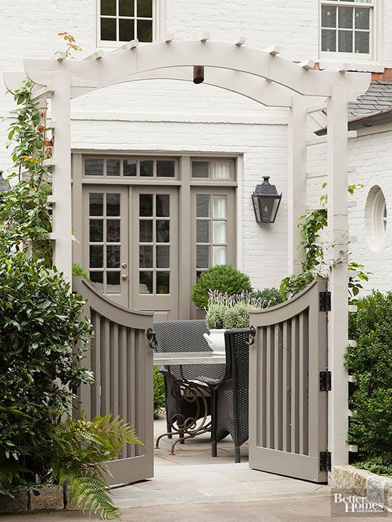 Garden Inspiration: Arbors, Trellises & Gates