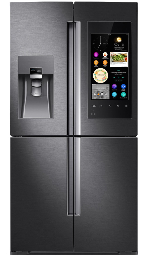 Samsung Family Hub Refrigerator & AddWash Appliances - The Inspired Room