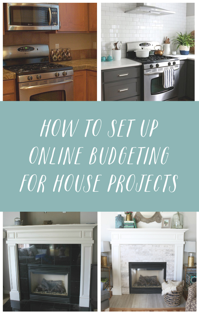 How to Set Up Online Budgeting for House Projects {Goal Setting}