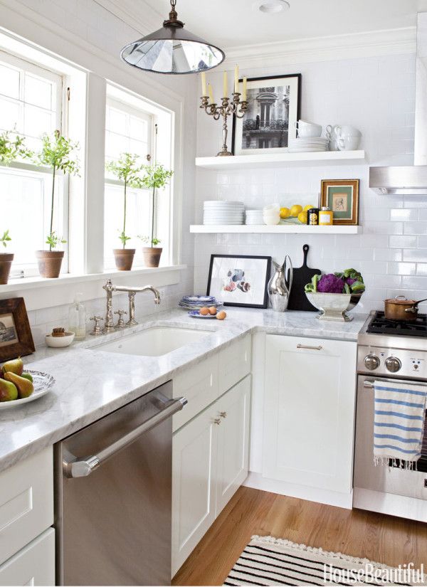 Kitchen Layout White Kitchen Sink by Stove House Beautiful