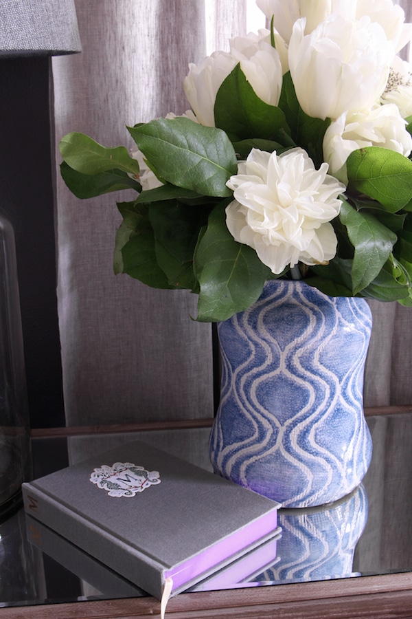 Master Bedroom Sneak Peek! {Black Frosted Plum Walls}