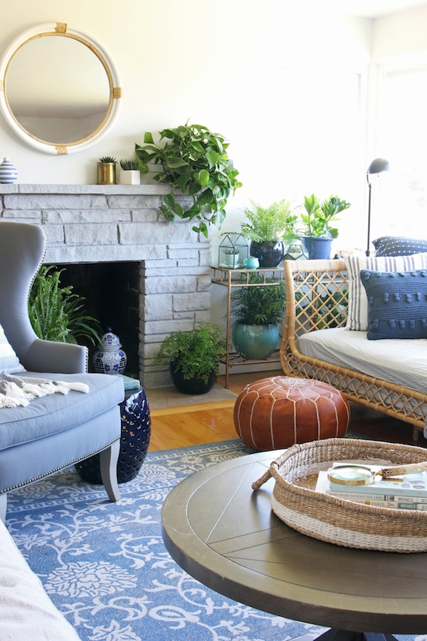 Our Rattan Daybed {Cozy Corner with a View}