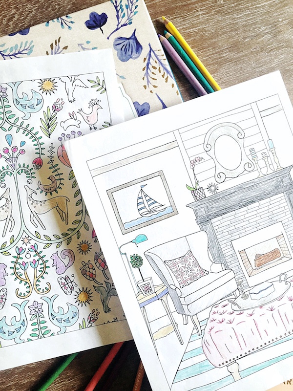 Home Decorating Coloring Book {You're Invited!}