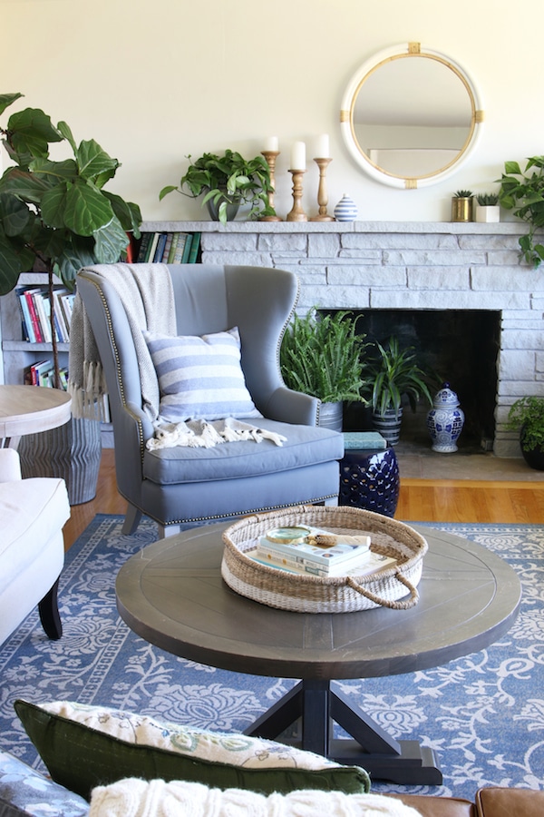 Our Rattan Daybed {Cozy Corner with a View}