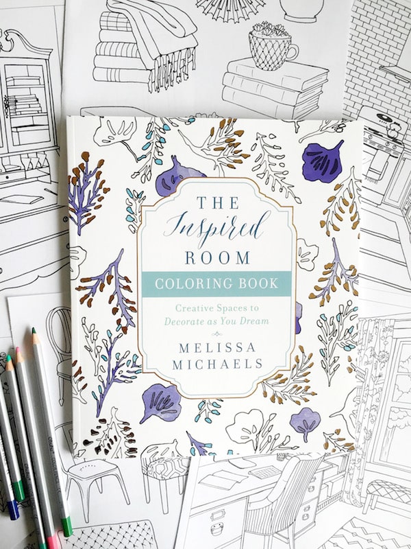 An Adult Coloring Book for Home Decor Lovers!