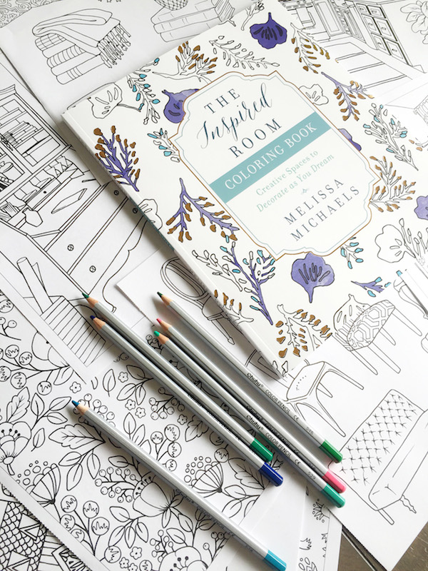 An Adult Coloring Book For Home Decor Lovers The Inspired Room