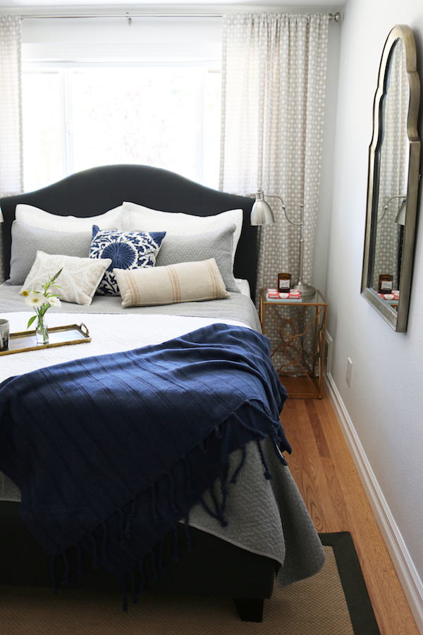  Small  Bedroom  Makeover Before After The Inspired Room 