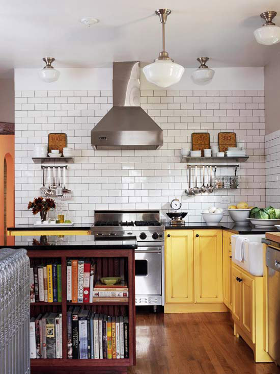 Colored Kitchen Cabinets: Inspiration