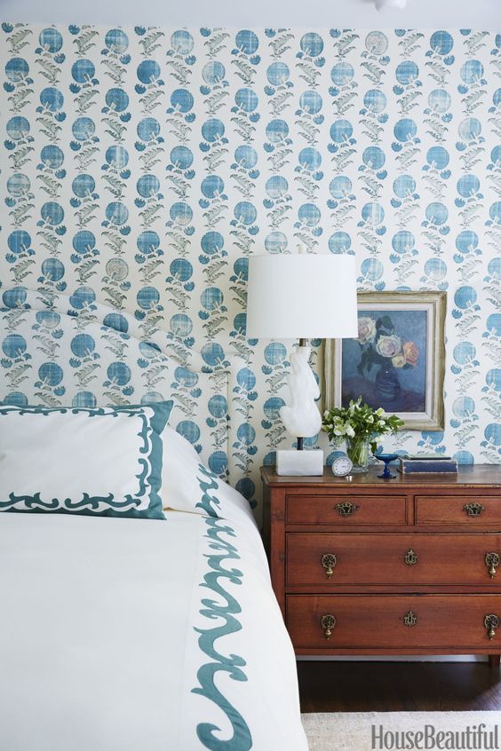 Beautiful Bedroom Wallpaper Ideas - The Inspired Room