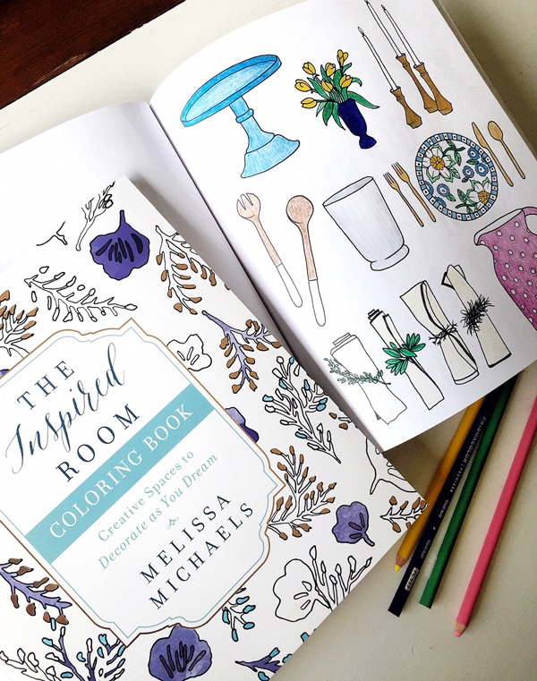 Interior Design Coloring Book - The Inspired Room