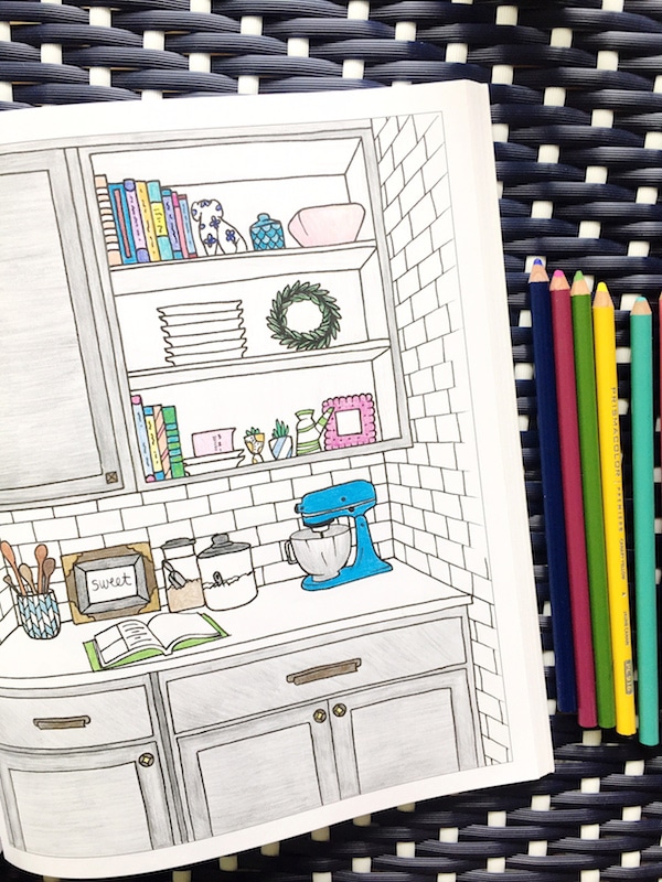 Interior Design Coloring Book - The Inspired Room