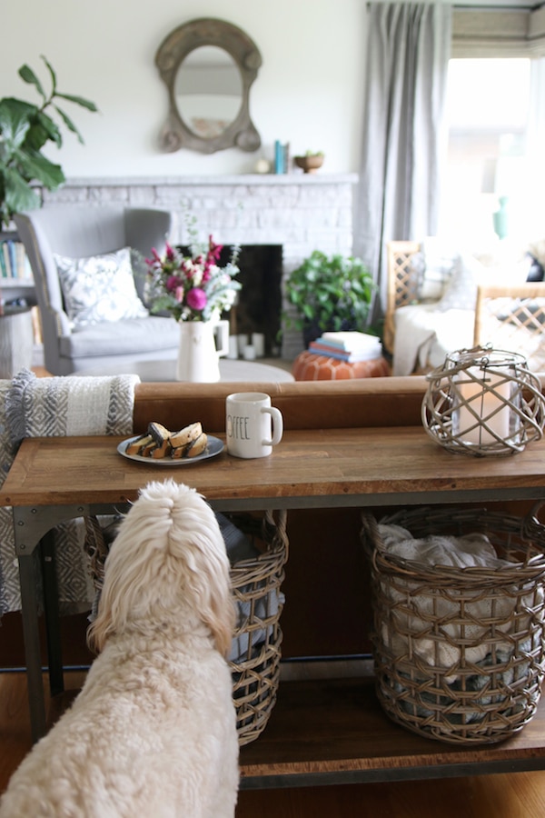 Fall House Tour - The White Brick Cottage