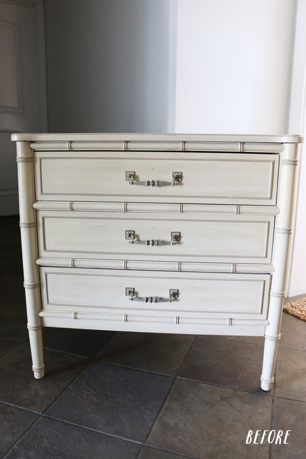 Painted Nightstand: Before & After