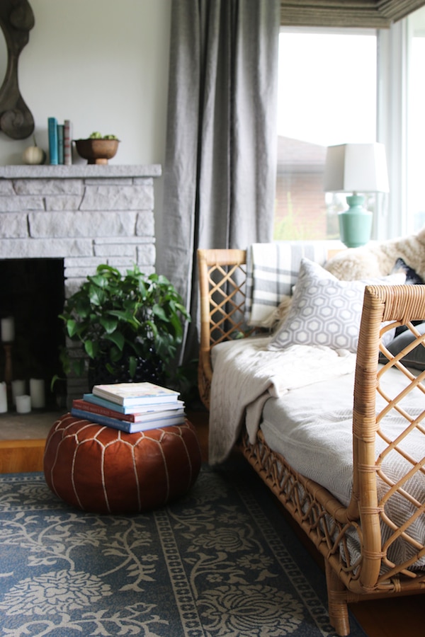 Fall House Tour - The White Brick Cottage