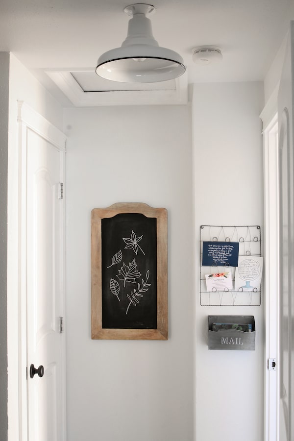 Before & Progress: Farmhouse-Inspired Entry Hall