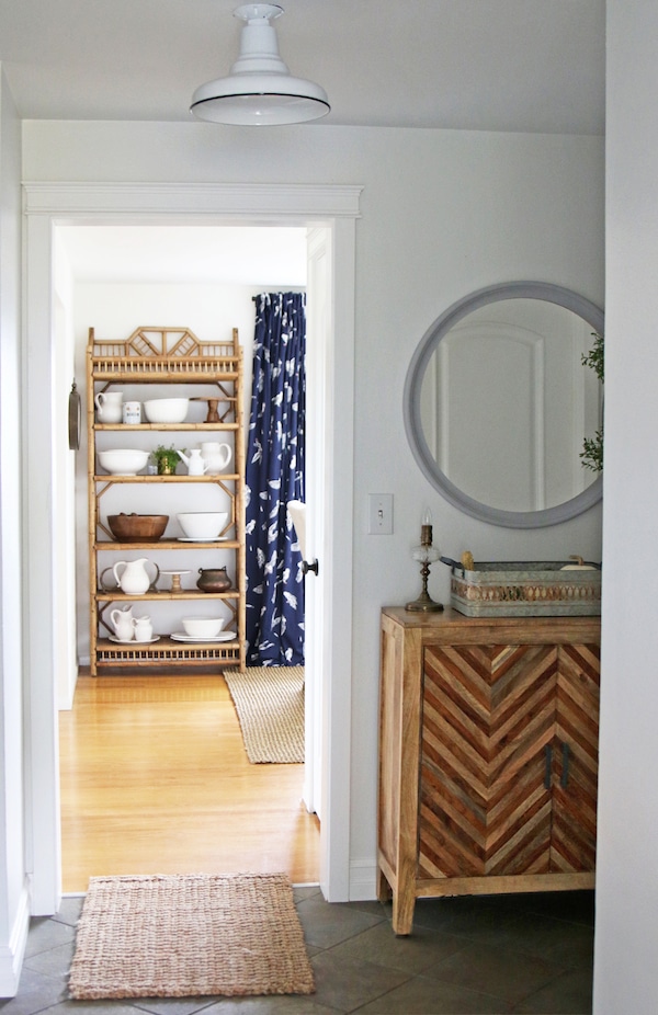 Before & Progress: Farmhouse-Inspired Entry Hall