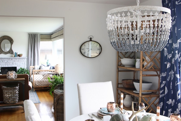 Fall House Tour - The White Brick Cottage