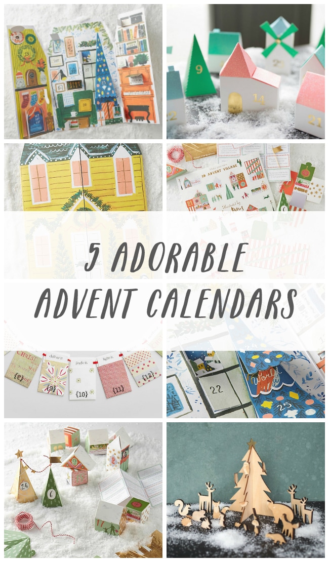 Adorable Advent Calendars - Countdown to Christmas