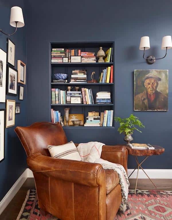 Moody Home Office Reveal - Crazy Wonderful