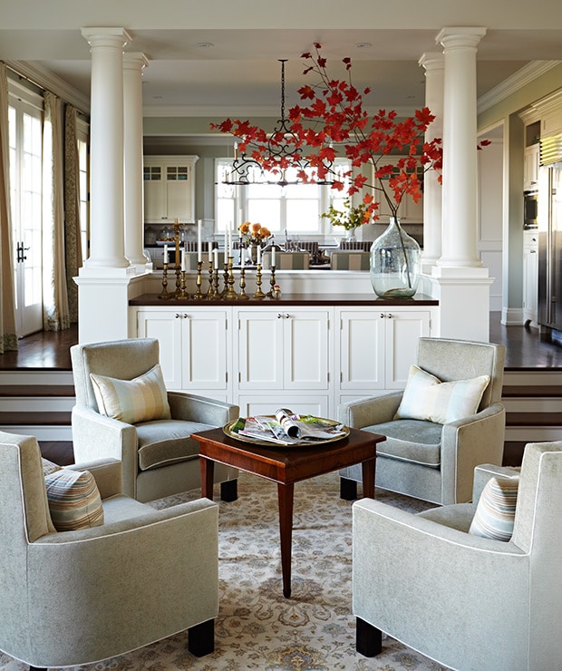 Seating Area By Kitchen Sarah Richardson Designs 