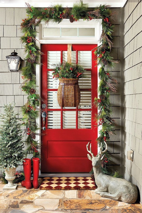 Simply Inspired Holidays: Decorating Your Front Door - The ...