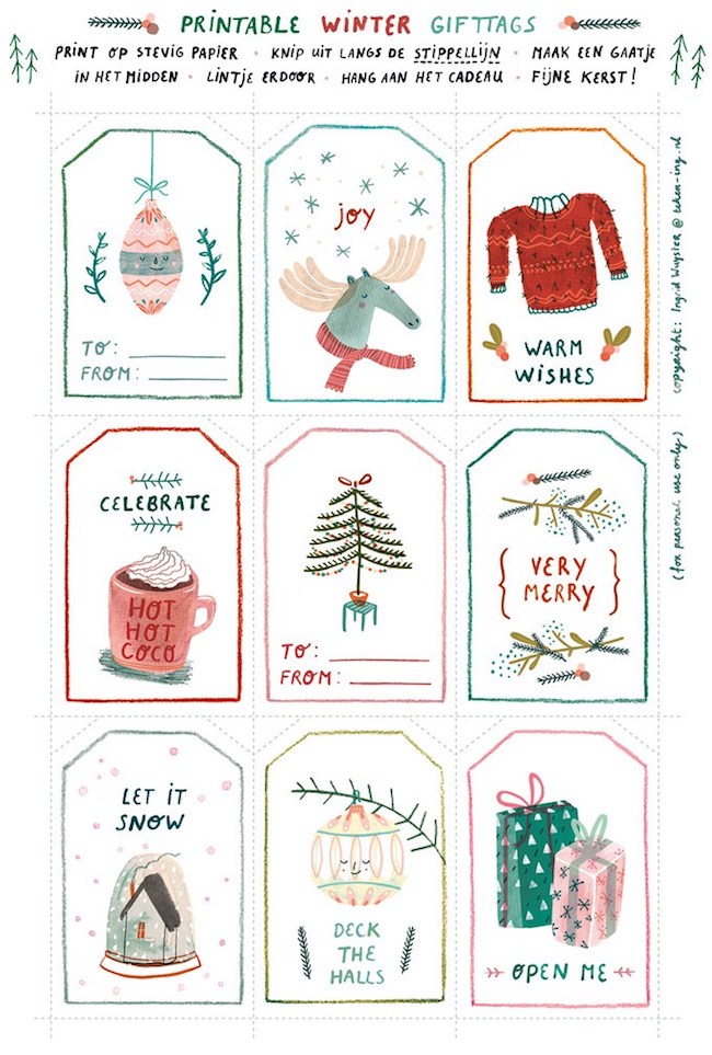 The Ultimate Guide FREE Printable Christmas Gift Tags