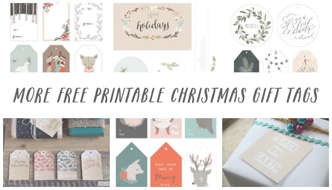 The Ultimate Guide: FREE Printable Christmas Gift Tags