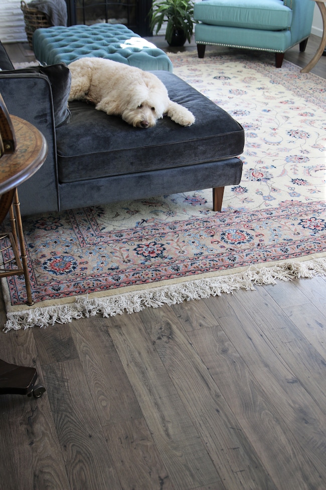 New Family Room Flooring - The Reveal