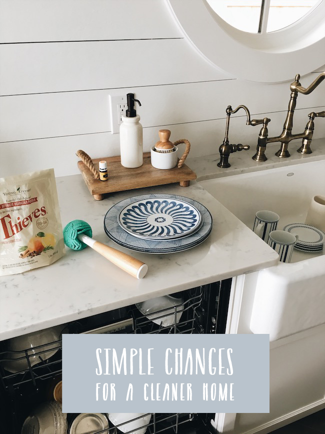 Simple Changes For A Cleaner Home