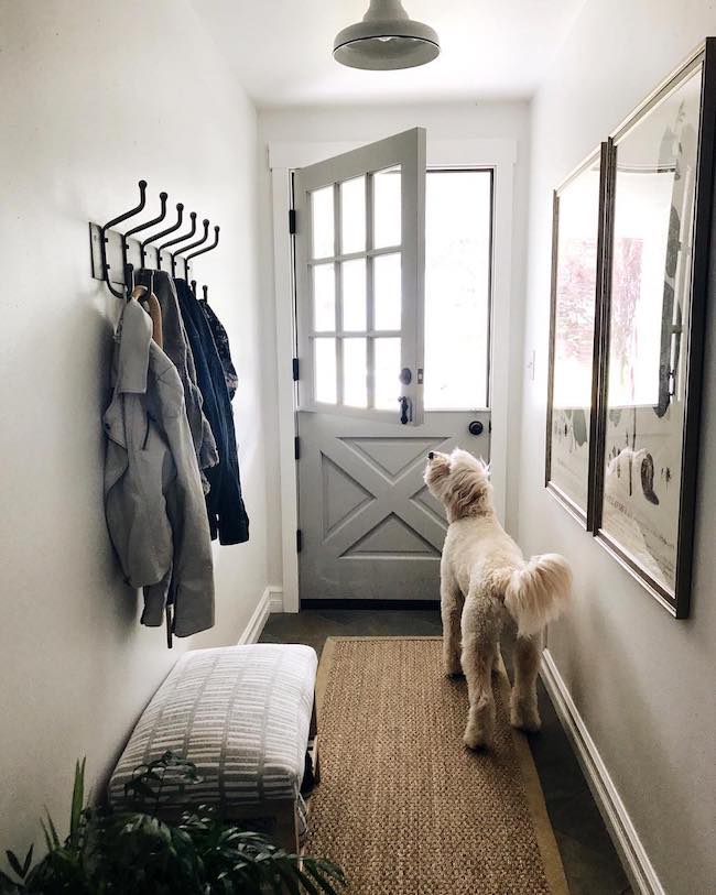 Dutch door with outlet dog door